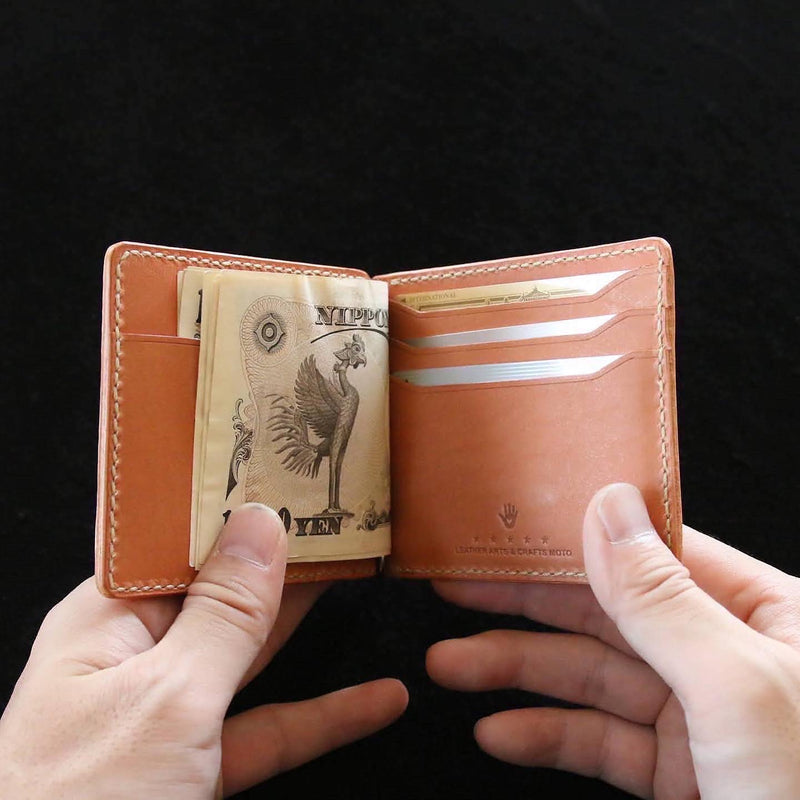 【2025 SPECIAL】MC1 ロシアンカーフ ≪BROWN≫ マネークリップ