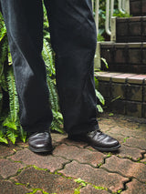 【2026 NEW COLLECTION】#2150 ≪BLACK≫ ITALIAN HORSE PLAIN TOE SHOES イタリアンホースプレーントゥシューズ※ハーフラバー装着済み