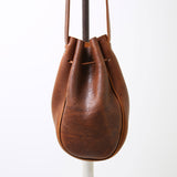 【LIMITED】RBAG20 ≪BROWN≫ MOTOR DRAWSTRING BAG / 巾着ショルダーバッグ
