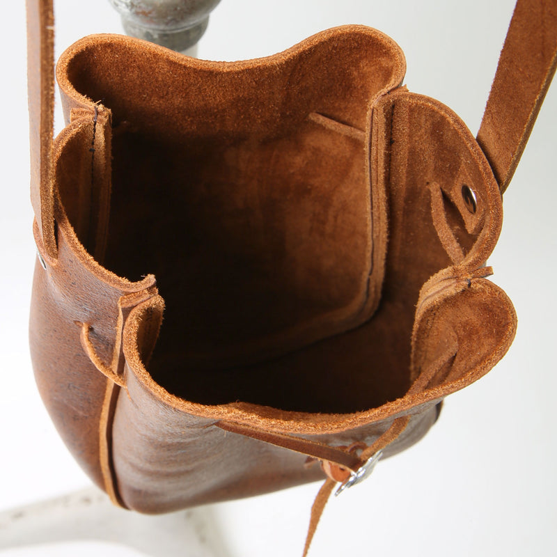 【LIMITED】RBAG20 ≪BROWN≫ MOTOR DRAWSTRING BAG / 巾着ショルダーバッグ