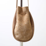 【LIMITED】RBAG21 ≪NATURAL SUEDE≫ MOTOR DRAWSTRING BAG / 巾着ショルダーバッグ ナチュラルスウェード