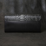 【2025 SPECIAL】LW2 墨染めパイソン ロングウォレット