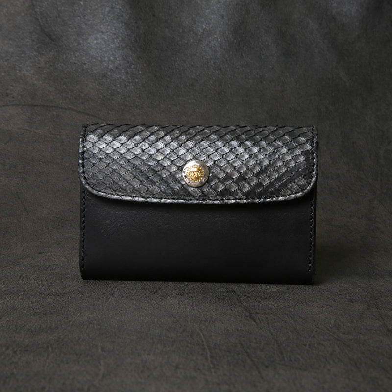 【2025 SPECIAL】CA6 墨染めパイソン カードケース