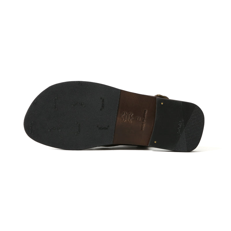 2026 NEW COLLECTION】#1660 ≪GRAY≫ ITALIAN LEATHER MESH SANDAL