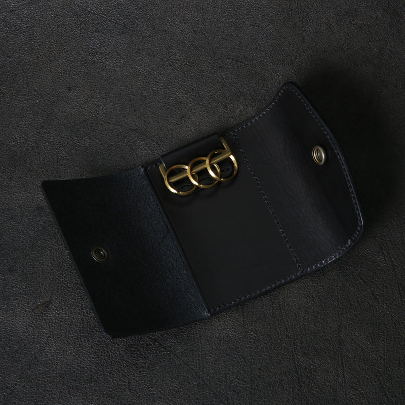 【2025 SPECIAL】KC6 墨染めパイソン キーケース