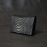 【2025 SPECIAL】CA4 墨染めパイソン カードケース