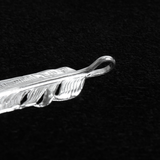 【NEW ARRIVAL】FT-55R FEATHER PENDANT (18K GOLD ACCENT) , LARGE , RIGHT /  55先金大フェザー(右)