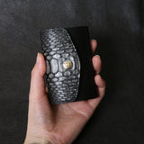 【2025 SPECIAL】KC6 墨染めパイソン キーケース