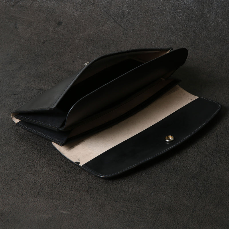 【2025 SPECIAL】LW2 墨染コードバン ロングウォレット