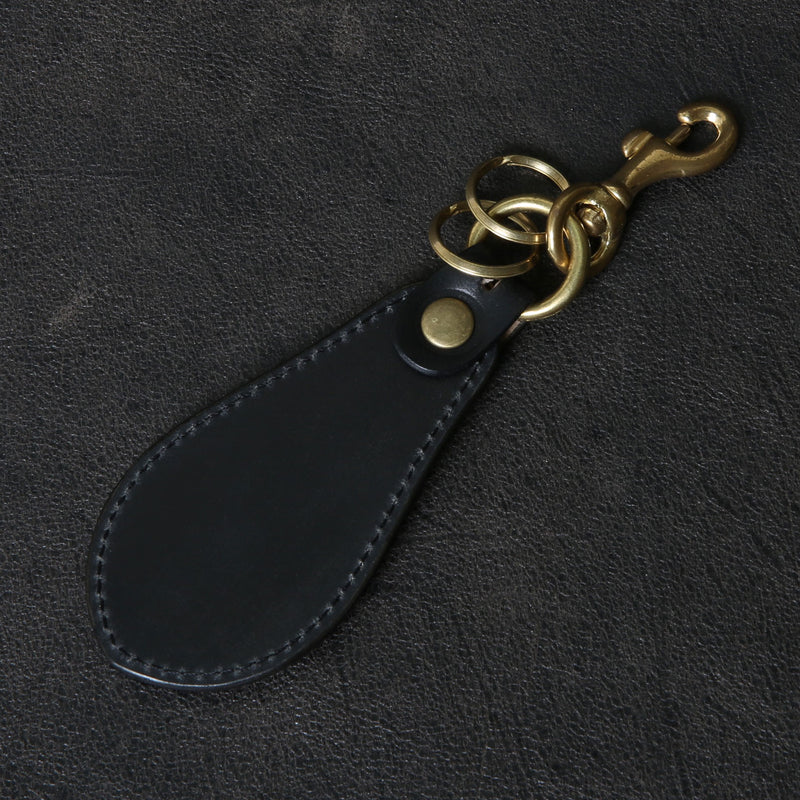 【2025 SPECIAL】KH10 墨染コードバン 靴べらキーホルダー