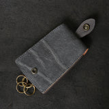 【2025 SPECIAL】KC7 エレファント ≪GRAY≫ ベル型キーケース