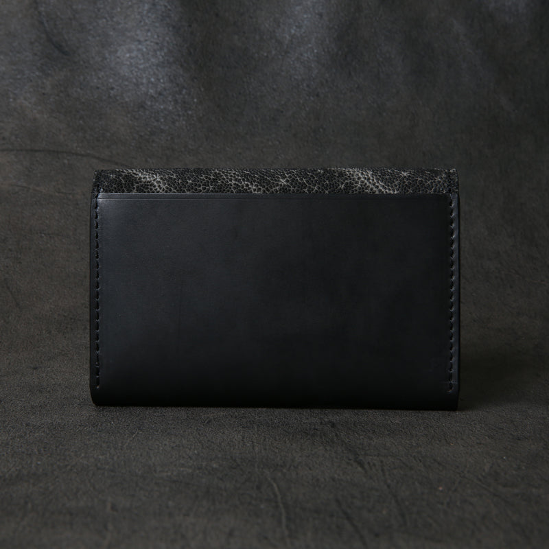 【2025 SPECIAL】CA6 墨染めエレファント × 墨染めコードバン カードケース