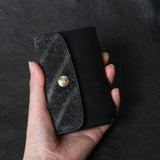 【2025 SPECIAL】CA6 墨染めエレファント × 墨染めコードバン カードケース