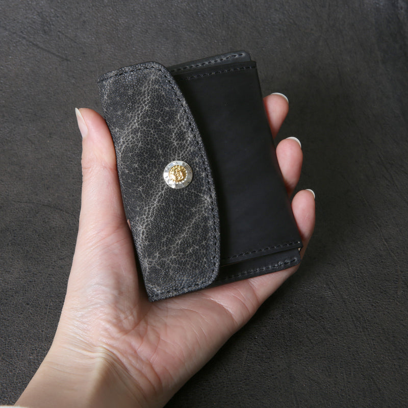 【2025 SPECIAL】C3 墨染めエレファント × 墨染めコードバン コイン＆カードケース