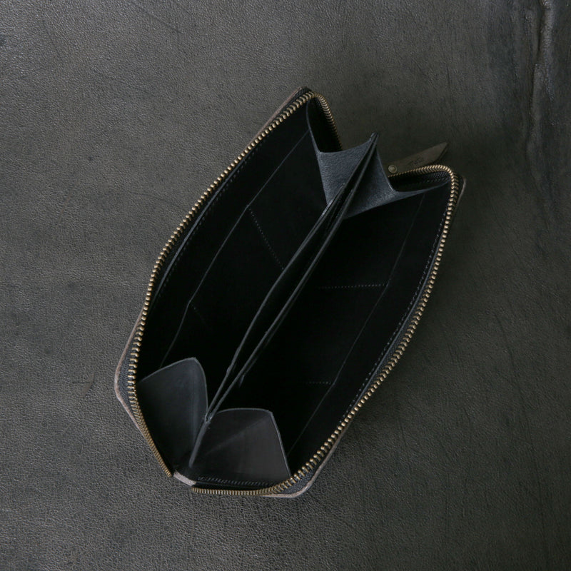 【2025 SPECIAL】FW1 墨染エレファント ジップロングウォレット