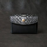 【2025 SPECIAL】C3 墨染めパイソン × 墨染めコードバン コイン＆カードケース