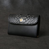 【2025 SPECIAL】CA6 墨染めパイソン × 墨染めコードバン カードケース