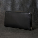 【2025 SPECIAL】FW1 墨染めパイソン ジップロングウォレット