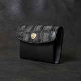 【2025 SPECIAL】C3 墨染めクロコ × 墨染めコードバン コイン＆カードケース