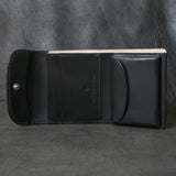 【2025 SPECIAL】W5 墨染めクロコ × 墨染めコードバン ショートウォレット