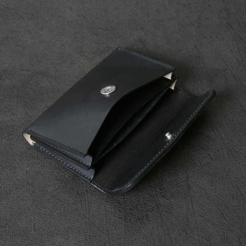 【2025 SPECIAL】CA6 墨染めクロコ × 墨染めコードバン カードケース