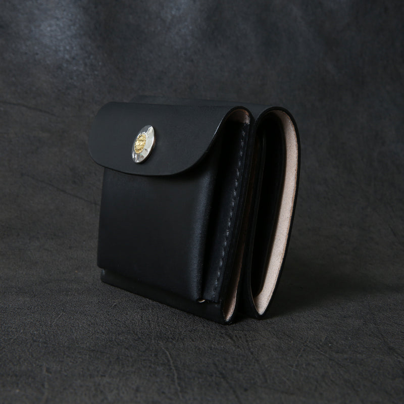 【2025 SPECIAL】W9 墨染コードバン コンパクトウォレット