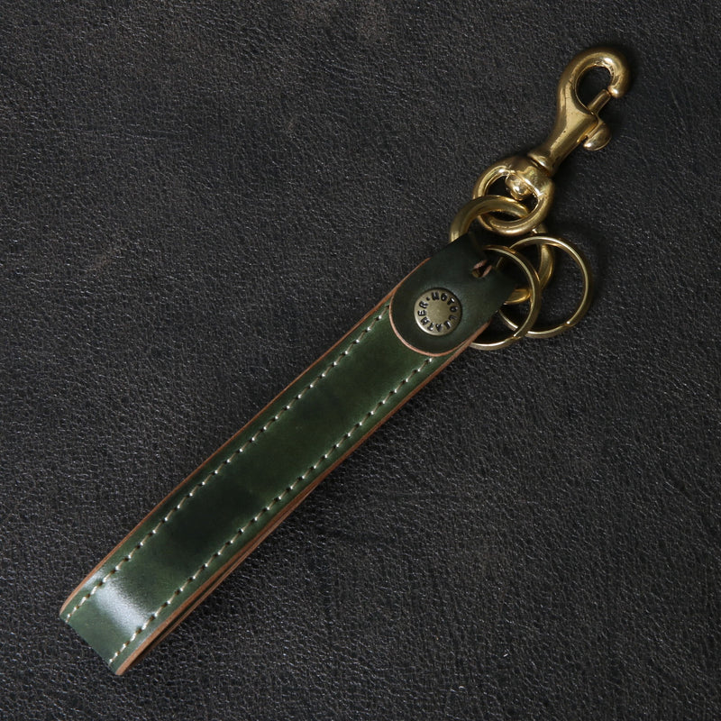 【2025 SPECIAL】KH11 ロカドコードバン ≪ムラ染GREEN≫ キーホルダー