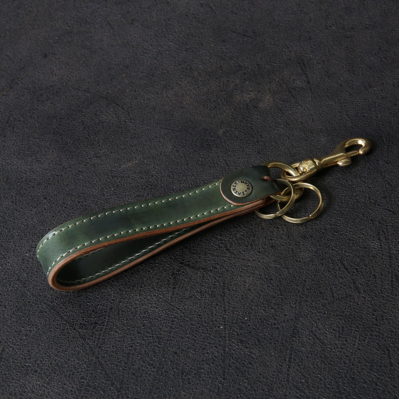 【2025 SPECIAL】KH11 ロカドコードバン ≪ムラ染GREEN≫ キーホルダー