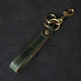 【2025 SPECIAL】KH11 ロカドコードバン ≪ムラ染GREEN≫ キーホルダー