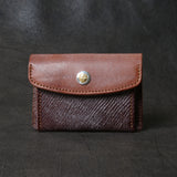 【2025 SPECIAL】C3 フルグレインブライドルレザー × ロシアンカーフ ≪BROWN≫ コインケース