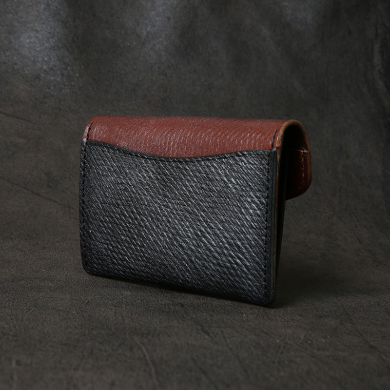 【2025 SPECIAL】C3 ロシアンカーフ ≪BROWN×BLACK≫ コインケース
