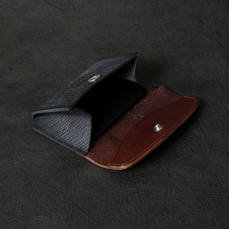 【2025 SPECIAL】C3 ロシアンカーフ ≪BROWN×BLACK≫ コインケース