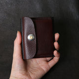 【2025 SPECIAL】W9 ロシアンカーフ ≪BROWN×BLACK≫ コンパクトウォレット