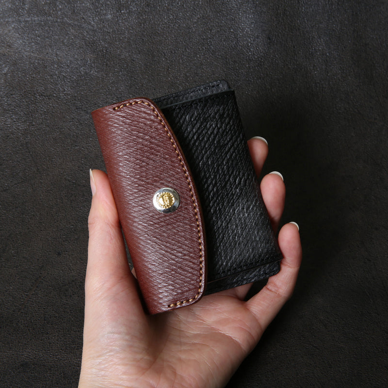 【2025 SPECIAL】C3 ロシアンカーフ ≪BROWN×BLACK≫ コインケース