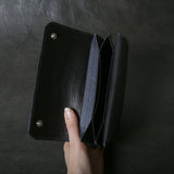 【2025 MOTOR SPECIAL】RLW1 藍染めクロコダイル × ブライドルレザー ≪INDIGO≫ トラッカーズロングウォレット