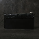 【2025 MOTOR SPECIAL】RLW1 ハンドダイ・ヌメクロコ ≪BLACK≫ トラッカーズロングウォレット