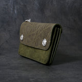 【2025 MOTOR SPECIAL】RLW1 エレファント × マットバケッタ ≪GREEN≫ トラッカーズロングウォレット