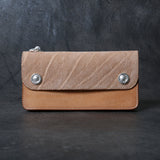 【2025 MOTOR SPECIAL】RLW1 エレファント × マットバケッタ ≪NATURAL≫ トラッカーズロングウォレット