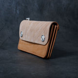 【2025 MOTOR SPECIAL】RLW1 エレファント × マットバケッタ ≪NATURAL≫ トラッカーズロングウォレット