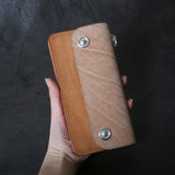 【2025 MOTOR SPECIAL】RLW1 エレファント × マットバケッタ ≪NATURAL≫ トラッカーズロングウォレット