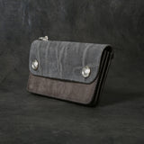 【2025 MOTOR SPECIAL】RLW1 エレファント × マットバケッタ ≪GRAY≫ トラッカーズロングウォレット