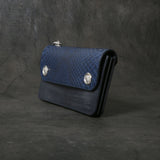 【2025 MOTOR SPECIAL】RLW1 藍染めパイソン × ブライドルレザー ≪INDIGO≫ トラッカーズロングウォレット