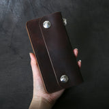 【2025 MOTOR SPECIAL】RLW1 ハンドダイ・イタリアンホースバット ≪BROWN≫ トラッカーズロングウォレット