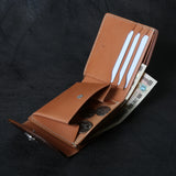 【2025 SPECIAL】W7 藍染クロコ × ブライドルレザー ショートウォレット