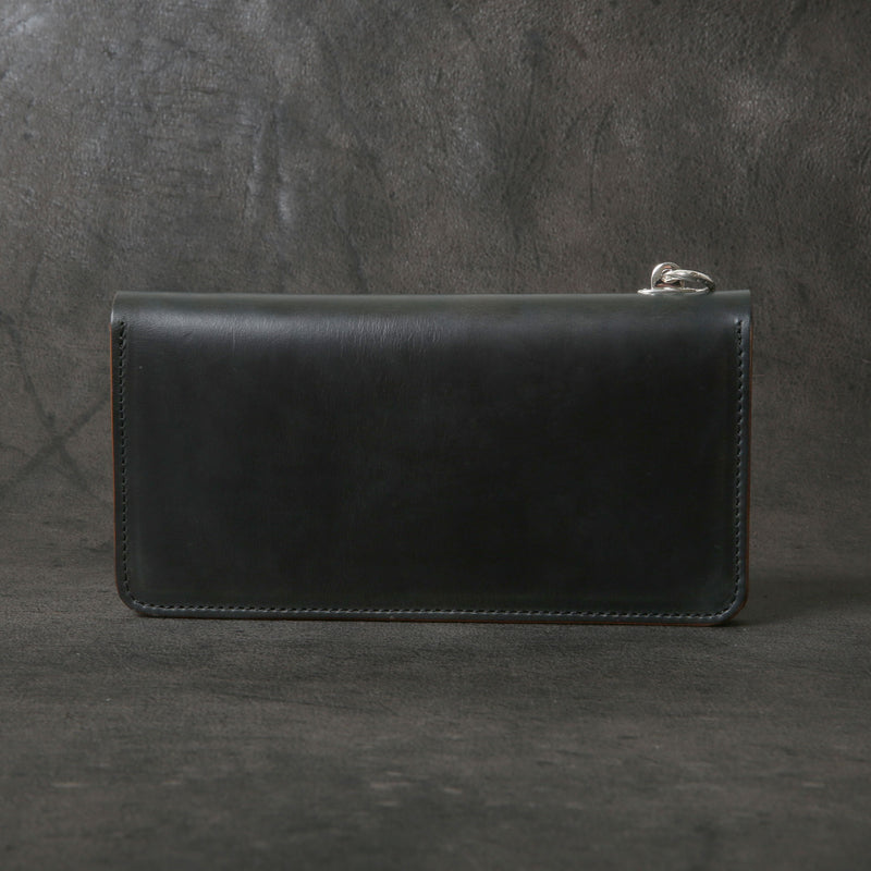 【2025 MOTOR SPECIAL】RLW1 ホースバットクロムエクセル ≪DARK NAVY≫ トラッカーズロングウォレット