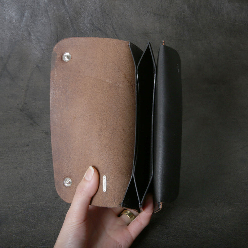 【2025 MOTOR SPECIAL】RLW1 ホースバットクロムエクセル ≪DARK NAVY≫ トラッカーズロングウォレット