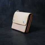 【2025 MOTOR SPECIAL】RW8 ヌメクロコ ≪NATURAL≫ トラッカーズミドルウォレット