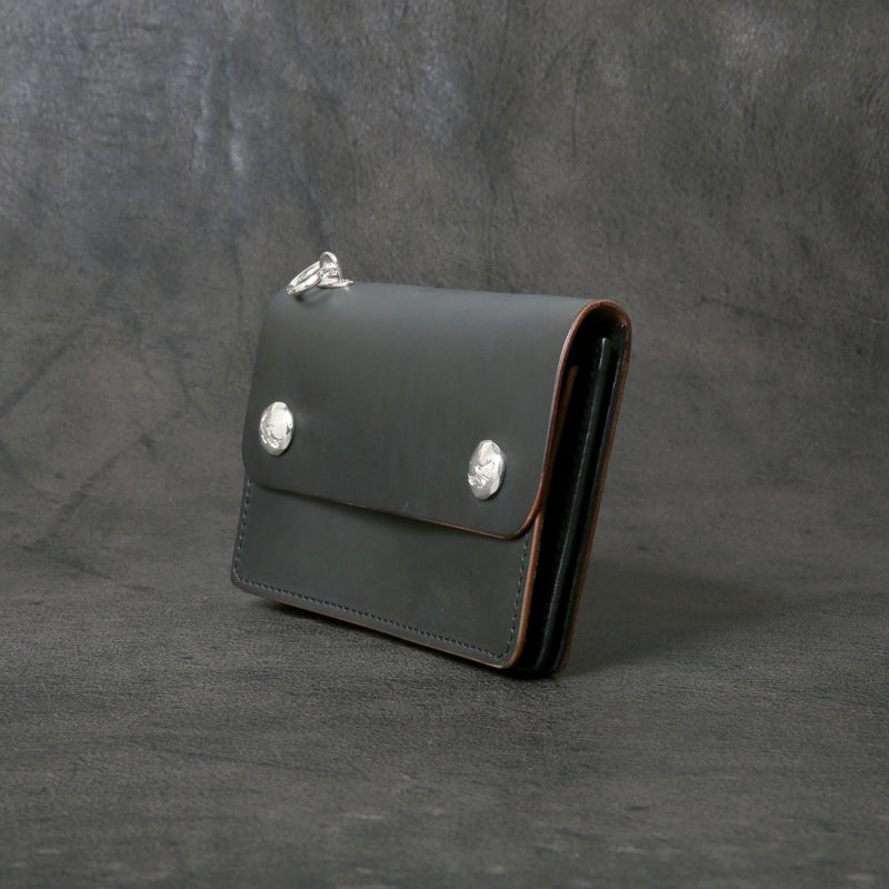 【2025 MOTOR SPECIAL】RW8 ホースバットクロムエクセル ≪DARK NAVY≫ トラッカーズミドルウォレット