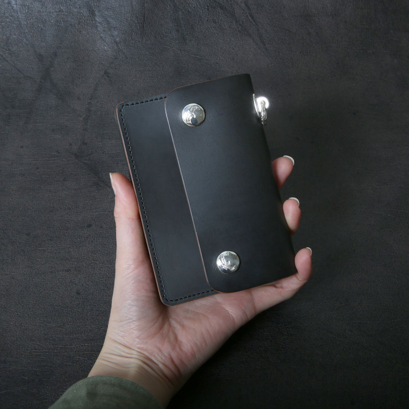 【2025 MOTOR SPECIAL】RW8 ホースバットクロムエクセル ≪DARK NAVY≫ トラッカーズミドルウォレット