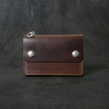 【2025 MOTOR SPECIAL】RW8 ホースバットクロムエクセル ≪NATURAL≫ トラッカーズミドルウォレット